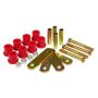Prothane 64-73 Ford Mustang Rear HD Shackle Kit - Red