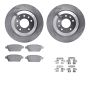 Dynamic Friction 6512-80220 Rotor Kit