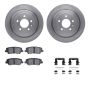 Dynamic Friction 6512-46226 Rotor Kit