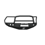 Road Armor 4162F5B-NW 16-18 Ram 2500 Stealth Front Bumper w/Lonestar Guard/6 Sensor Holes - Tex Blk