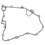 Vertex Pistons 816136 Vertex Gaskets 05-13 Kawasaki KVF650 Brute Force Ignition Cover Gasket Kit