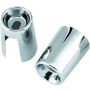 Bikers Choice 490830 65-74 XL L70-84 FL 71-86 FX Chrome Shock Stud Covers Replaces H-D 54704-65T Pr