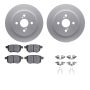 Dynamic Friction 4512-76153 Rotor Kit