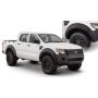 Bushwacker 11-15 Ford Ranger T6 Pocket Style Flares 4pc - Black