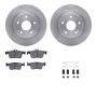 Dynamic Friction 6512-59526 Rotor Kit