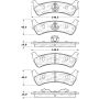 Stoptech 308.06250 Street Brake Pads - Rear