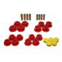 Energy Suspension Dodge Ram 99-01 1500/99-02 Ram 2500/3500 4WD Red Front End Control Arm Bushing Set