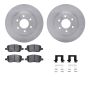 Dynamic Friction 6512-52103 Rotor Kit