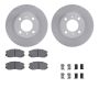 Dynamic Friction 6512-72167 Rotor Kit