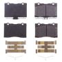 PowerStop 17-1091 PowerStop - Z17 Low-Dust Ceramic Brake Pads with Hardware