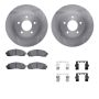 Dynamic Friction 6512-47293 Rotor Kit