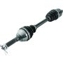 QuadBoss 609396 2006 Polaris Sportsman 450 (03) Front Left Replacement Axle