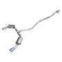 AWE Tuning 3015-32331 22+ Honda Civic Si/Acura Integra Touring Edition Catback Exhaust - Dual Chrome Silver Tip
