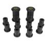 Prothane 70-74 AMC AMX/Javelin Spring & Shackle Bushings - Black