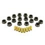 Prothane 84-96 Chevy Corvette Rear Control Arm Bushings - Black