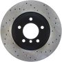 Stoptech 128.34052L 01-06 BMW 330 Drilled Left Front Rotor