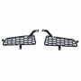Putco 83168 18-20 Ford F-150 Raptor - Hex Shield - Black Powder Coated Bumper Grille Inserts