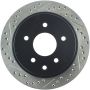 Stoptech 127.42077R 03-05 350Z / 03-04 G35 / 03-05 G35X SportStop Slotted & Drilled Rear Right Rotor