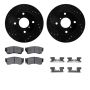 Dynamic Friction 8512-27293 Rotor Kit