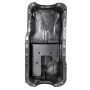 Moroso 20501 Ford 351W (w/Front Sump) Kicked Out Road Race Baffled 9qt 8in Steel Oil Pan