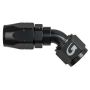 Goodridge 1136-4506BK -6AN 45 Deg Oil Hose End - Black