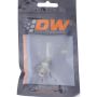 DeatschWerks 6-02-0614 6AN Male Flare to M14 X 1.5 Male Metric Adapter  (Incl. Crush Washer) - Titanium