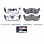 PowerStop Z26-1087 PowerStop - Z26 Performance Carbon-Fiber Ceramic Brake Pads with Hardware Kit