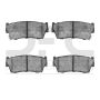 Dynamic Friction 1551-0418-00 Disc Brake Pad