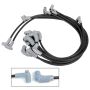 MSD IGNITION MSD31763 8.5MM Spark Plug Wire Set - Black