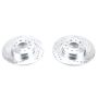 PowerStop EBR1423XPR PowerStop Evolution Performance Drilled, Slotted & Plated Brake Rotor Pair