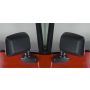 Omix Door Mirror Kit Black- 87-95 Jeep Wrangler YJ