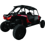 DragonFire Racing 522123 UTV Doors - Fits Polaris RZR XP 4 1000 16-22- 4-Doors