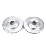 PowerStop AR8667XPR PowerStop Evolution Performance Drilled, Slotted & Plated Brake Rotor Pair