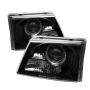 SPYDER 5010520 Projector Headlights - LED Halo - Black