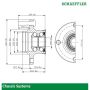 Schaeffler 102018 Schaeffler Wheel Bearing - Generation 2
