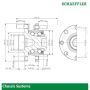 Schaeffler WH1253 Schaeffler Wheel Bearing - Generation 3 - FW