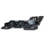 LH FRONT BUMPER COVER SUPPORT W/WHEEL OPENING MLDG;SUPPORT/H/LMP MOUNTING REINF FORD F-150 15-17
