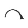 LT FRONT WHEEL OPENING MOLDING W/O PARALLEL PARK ASSIST; TEXTURED BLACK FORD ESCAPE 17-19