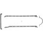 FEL PRO GASKETS 1804 Engine Oil Pan Gasket Set Rubber-coated fiber