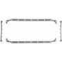 FEL PRO GASKETS 1805 Engine Oil Pan Gasket Set Rubber-coated fiber