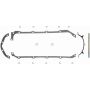 FEL PRO GASKETS 1814 Engine Oil Pan Gasket Set Rubber-coated fiber