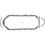 FEL PRO GASKETS 1822 Engine Oil Pan Gasket Set Rubber-coated fiber
