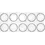 FEL PRO GASKETS 2102 Air Cleaner Mounting Gasket Pack of 10