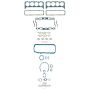 FEL PRO GASKETS 260-1000AT Engine Gasket Set