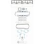 FEL PRO GASKETS 260-1687 Engine Gasket Set