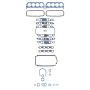FEL PRO GASKETS 260-3015 Engine Gasket Set