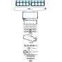 FEL PRO GASKETS 260-3165 Engine Gasket Set