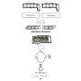 FEL PRO GASKETS 260-3186 Engine Gasket Set