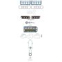 FEL PRO GASKETS 260-3187 Engine Gasket Set