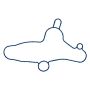 FEL PRO GASKETS 35989 Engine Water Pump Gasket